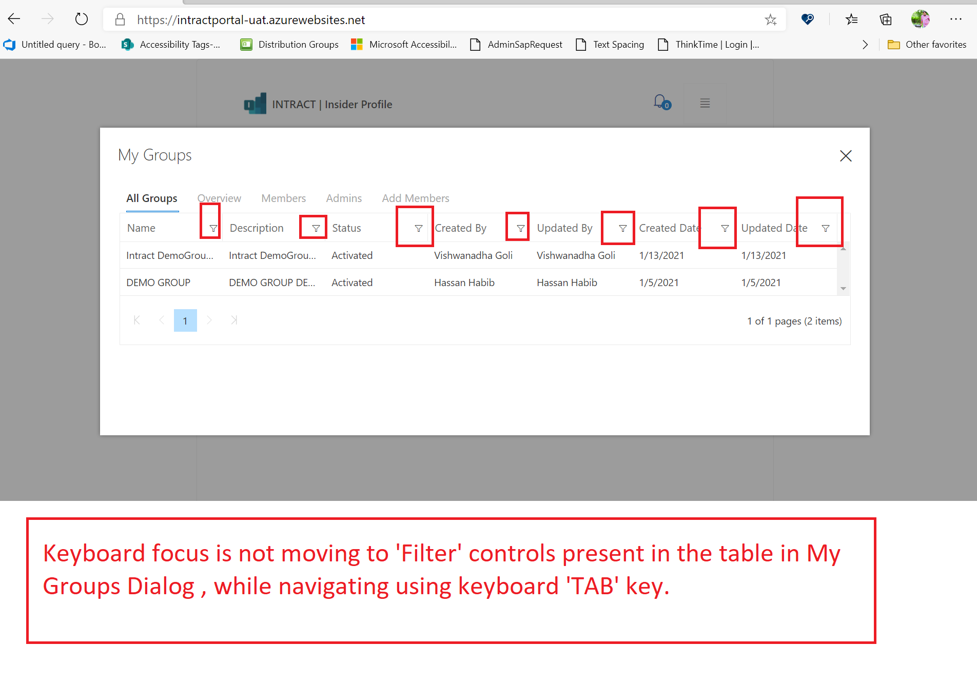 On using keyboard to navigate DataGrid and using Excellike Filters