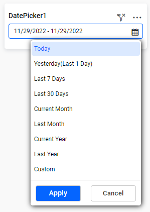 Default Relative dates in Date Picker in Bold BI Windows | Feedback Portal