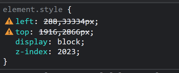 Pop-up for editing form field doesn't render at the right position in ...